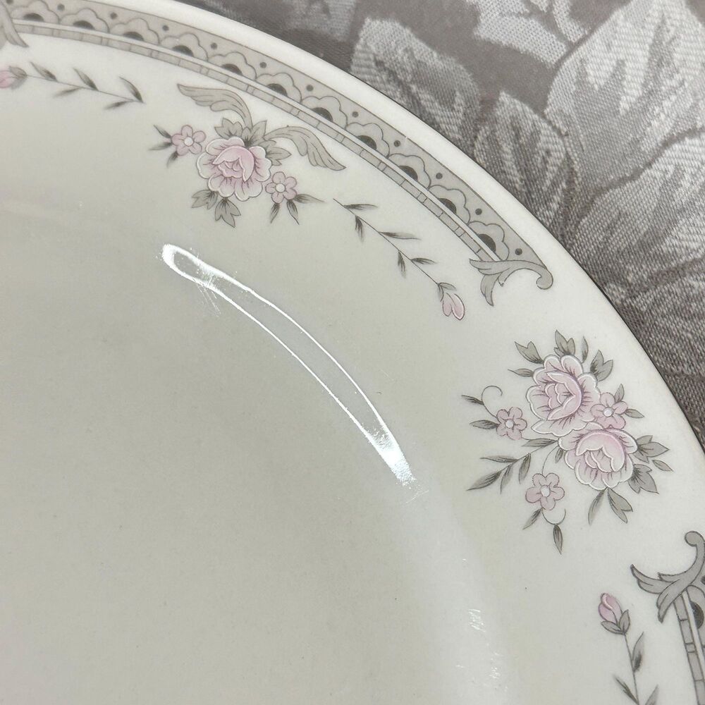 Dynasty Fine China Colleen 12 Piece Dinnerware Set 4 Dinner Bread Plates Bowls - Picture 15 of 16